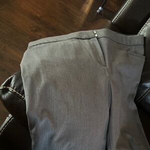 Alfani Gray Textured Trousers for Business Casual
